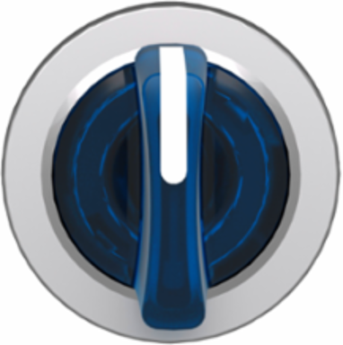 Harmony XB4 30mm Illum. Selector Switch Head, Blue, 3 Positions