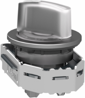 Harmony XB4 Illuminated Selector Switch Head, 30mm, Metal, IP69, 2 Positions