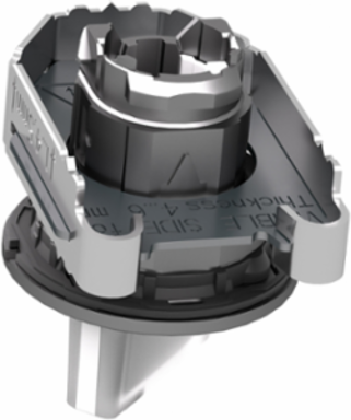 Harmony XB4 Illuminated Selector Switch Head, 30mm, Metal, IP69, 2 Positions