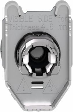 Harmony XB4 30.5mm Illuminated Selector Switch Head, Red, IP69, 2 Positions