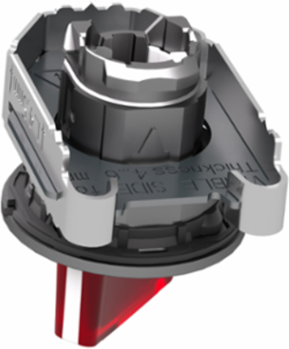 Harmony XB4 30.5mm Illuminated Selector Switch Head, Red, IP69, 2 Positions