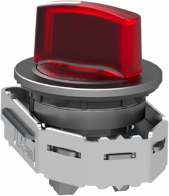 Harmony XB4 30.5mm Illuminated Selector Switch Head, Red, IP69, 2 Positions