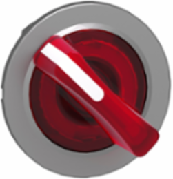 Harmony XB4 30.5mm Illuminated Selector Switch Head, Red, IP69, 2 Positions