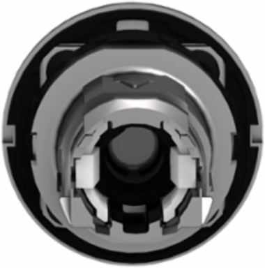 Harmony XB4 Illuminated Selector Switch Head, 30mm, Orange Handle, IP69 Protection