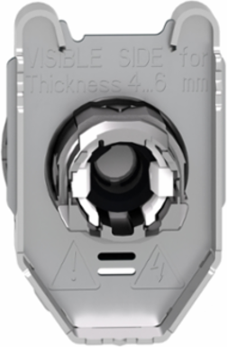 Harmony XB4 Illuminated Selector Switch Head, 30mm, Blue Handle, IP69 Protection