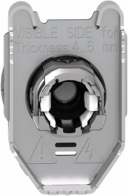 Harmony XB4 Illuminated Selector Switch Head, 30.5mm, Red Handle, IP69