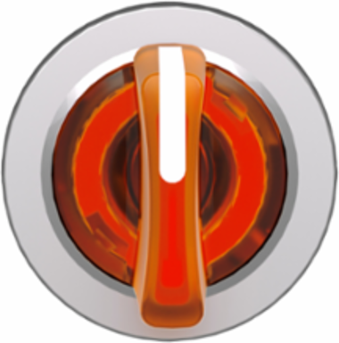 Harmony XB4 30.5mm Illuminated Selector Switch Head, Orange Handle, IP69K