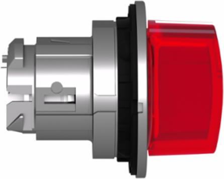 Harmony XB4 Selector Switch Head, 30mm, IP69, Red Handle, 3 Positions