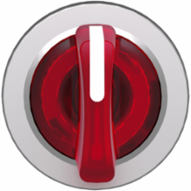 Harmony XB4 Selector Switch Head, 30mm, IP69, Red Handle, 3 Positions