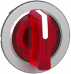Harmony XB4 Selector Switch Head, 30mm, IP69, Red Handle, 3 Positions