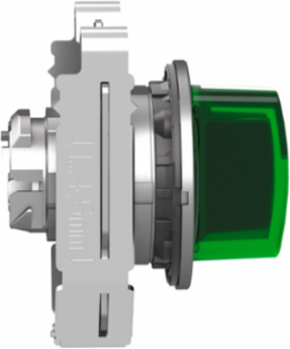 Harmony XB4 Selector Switch Head, 30.5mm, Green Handle, IP69 Protection