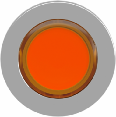Harmony XB4 30mm Metal Pilot Light Head, Orange, IP66, Universal LED