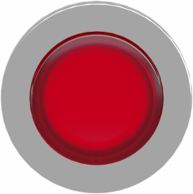 Harmony XB4 30mm Illuminated Push Button Head, Red, Spring Return, IP69