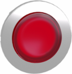 Harmony XB4 30mm Illuminated Push Button Head, Red, Spring Return, IP69