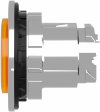 Harmony XB4 30mm Illuminated Push Button Head, Orange, IP69, Spring Return