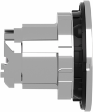 Harmony XB4 30mm Yellow Flush Illuminated Push Button Head, IP69, Metal