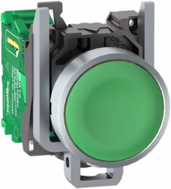 Harmony XB5R Wireless Transmitter Push Button, 22mm, Green, IP66/IP67/IP69K