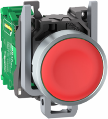 Harmony XB5R Wireless Push Button Transmitter, 22mm, Spring Return, Red