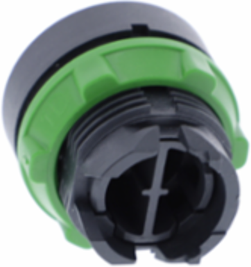 Harmony XB5 22mm Black Flush Non-Illuminated Push Button Head, Spring Return