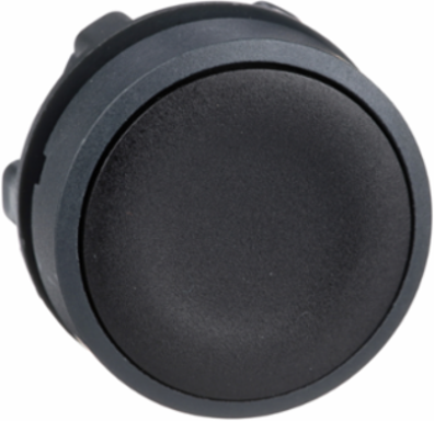 Harmony XB5 22mm Black Flush Non-Illuminated Push Button Head, Spring Return