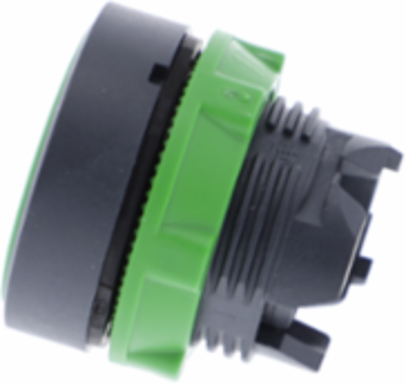 Harmony XB5 Green Push Button Head, 22mm, Spring Return, IP66/IP67/IP69K