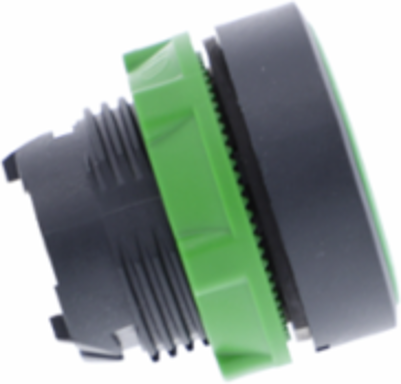 Harmony XB5 Green Push Button Head, 22mm, Spring Return, IP66/IP67/IP69K