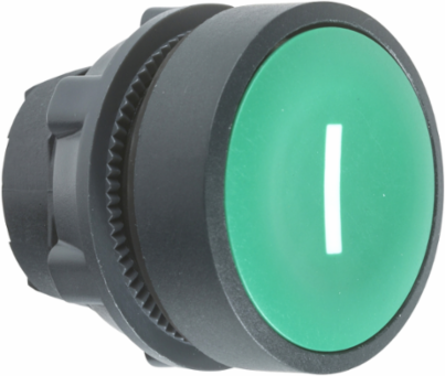 Harmony XB5 Green Flush Push Button Head 22mm, Spring Return, IP66