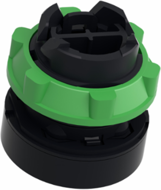 Harmony XB5 Green Flush Push Button Head, 22mm, Spring Return, IP66