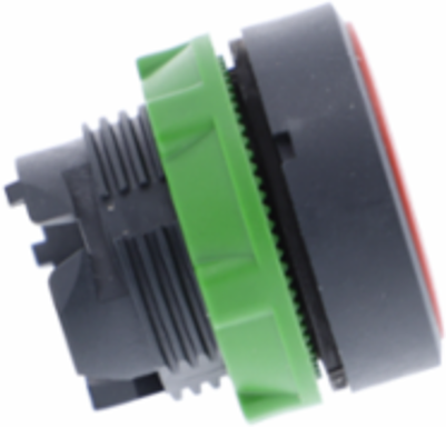 Harmony XB5 Red Flush Push Button Head, 22mm, Spring Return, IP66/IP69K
