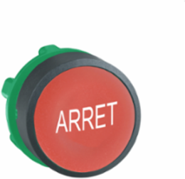 Harmony XB5 Red Flush Pushbutton 22 mm Spring Return, IP66/IP67/IP69K
