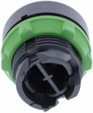 Harmony XB5 Yellow Push Button Head, 22mm, Spring Return, IP66/IP67/IP69K