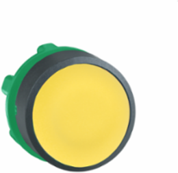 Harmony XB5 Yellow Push Button Head, 22mm, Spring Return, IP66/IP67/IP69K