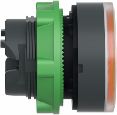 Harmony XB5 Illuminated Push Button Head, 22mm, Orange, IP69K