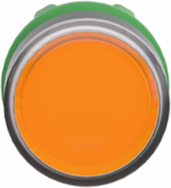 Harmony XB5 Illuminated Push Button Head, 22mm, Orange, IP69K