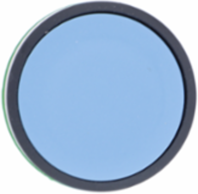 Harmony XB5 22mm Blue Flush Push Button Head, Spring Return, IP66/IP67