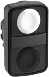 Harmony XB5 Push Button Head, 22mm, 2 Flush Buttons, IP66/IP69K
