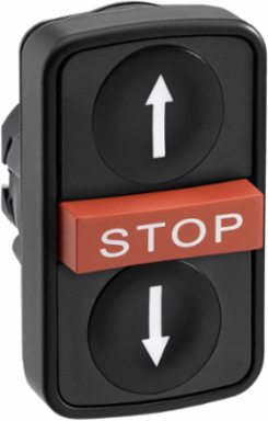 Harmony XB5 Triple Head Push Button Ø22 mm, IP66/IP69K, 3 Functions