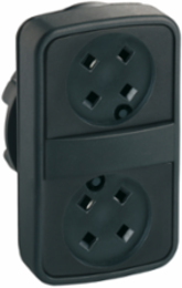 Harmony XB5 Double-Headed Push Button Head, 22mm, IP66 Protection