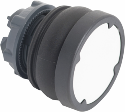Harmony XB5 Flush Push Button Head, White, 22 mm, IP66, -40 to 70 °C
