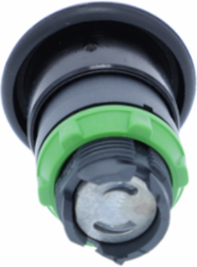 Harmony XB5 Black Mushroom Pushbutton Head 40mm, Spring Return, IP66/IP69K