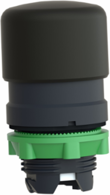 Harmony XB5 30mm Non-Illuminated Pushbutton Head, Black, Spring Return, IP66