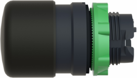 Harmony XB5 30mm Non-Illuminated Pushbutton Head, Black, Spring Return, IP66