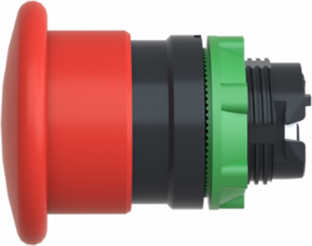 Harmony XB5 Red Mushroom Push Button Head 40mm, IP66, Spring Return