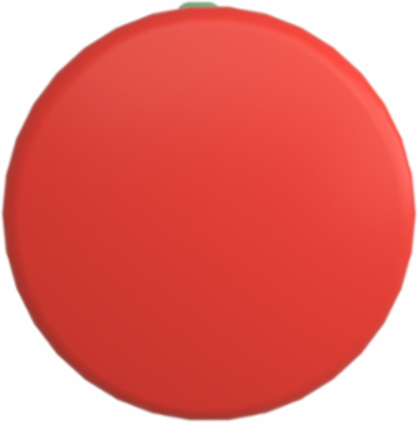 Harmony XB5 Red Mushroom Push Button Head 40mm, IP66, Spring Return