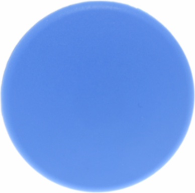 Harmony XB5 40mm Blue Mushroom Push Button Head, IP66/IP69K, Spring Return
