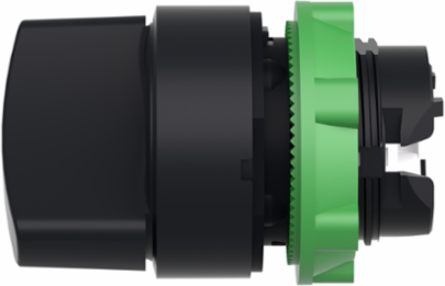 Harmony XB5 Selector Switch Head, 22mm, 2 Positions, Black