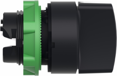 Harmony XB5 Selector Switch Head, Plastic, Black, 22mm, 3 Positions, IP69K