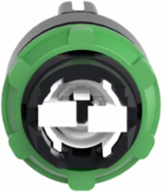 Harmony XB5 Selector Switch Head, Plastic, Black, 22mm, 3 Positions, IP69K