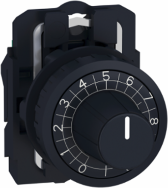 Harmony XB5 Potentiometer Head with 22mm Mounting for 6.35mm Shaft