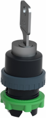 Harmony XB5 Key Switch Selector Head, 22mm, Key Dom 4A185, IP66